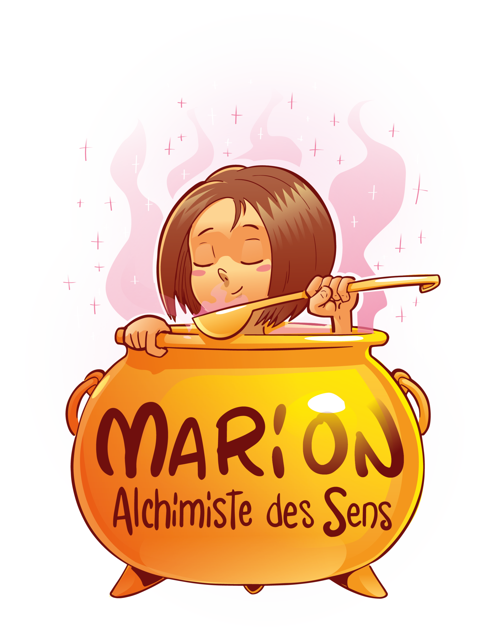 Logo Marion Alchimiste des Sens, naturopathe féminine et animalière
